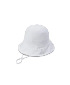 ANEW Women's Logo Unbalanced Bucket Hat - White