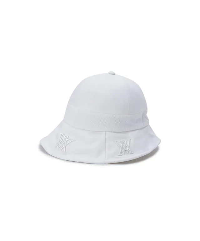 ANEW Women's Logo Unbalanced Bucket Hat - White