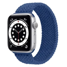 Apple Watch (41mm) elastic watch strap - Blue / Size: S