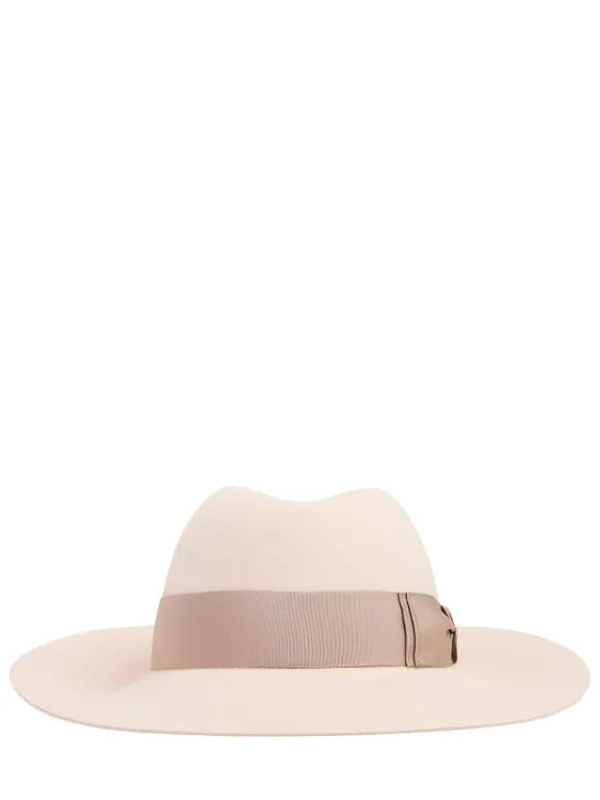 Borsalino   Claudette brushed felt hat 