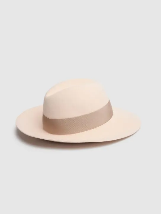 Borsalino   Claudette brushed felt hat 