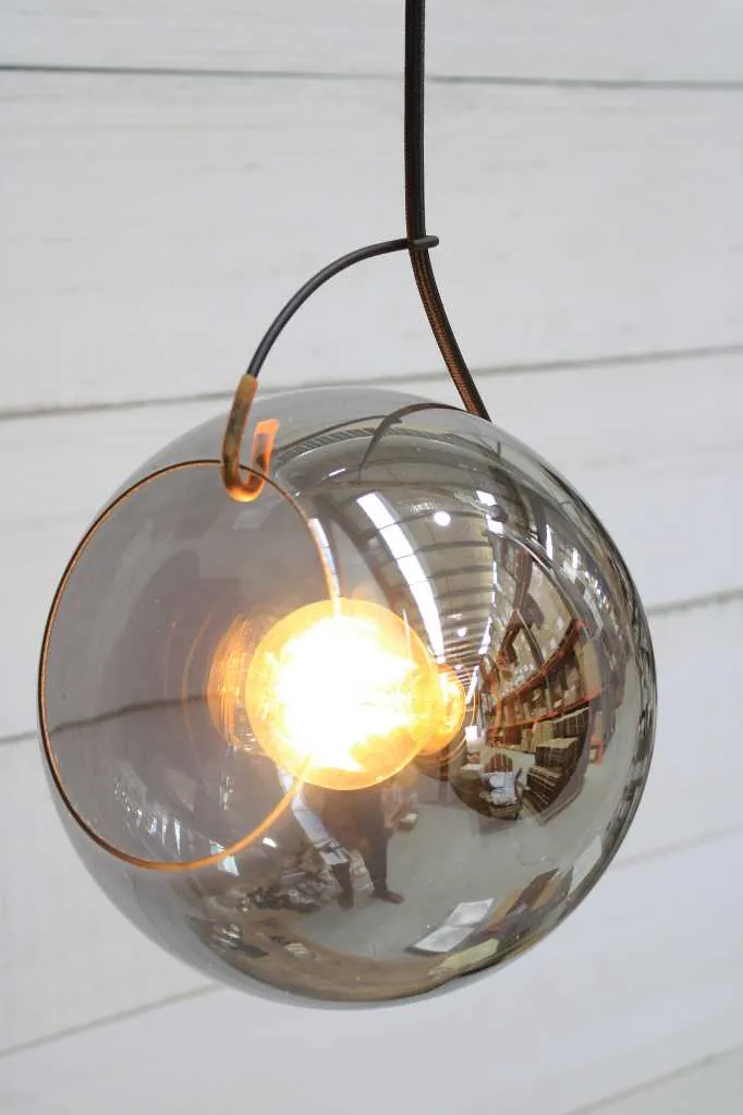 Boyds Smoke Glass Pendant Light