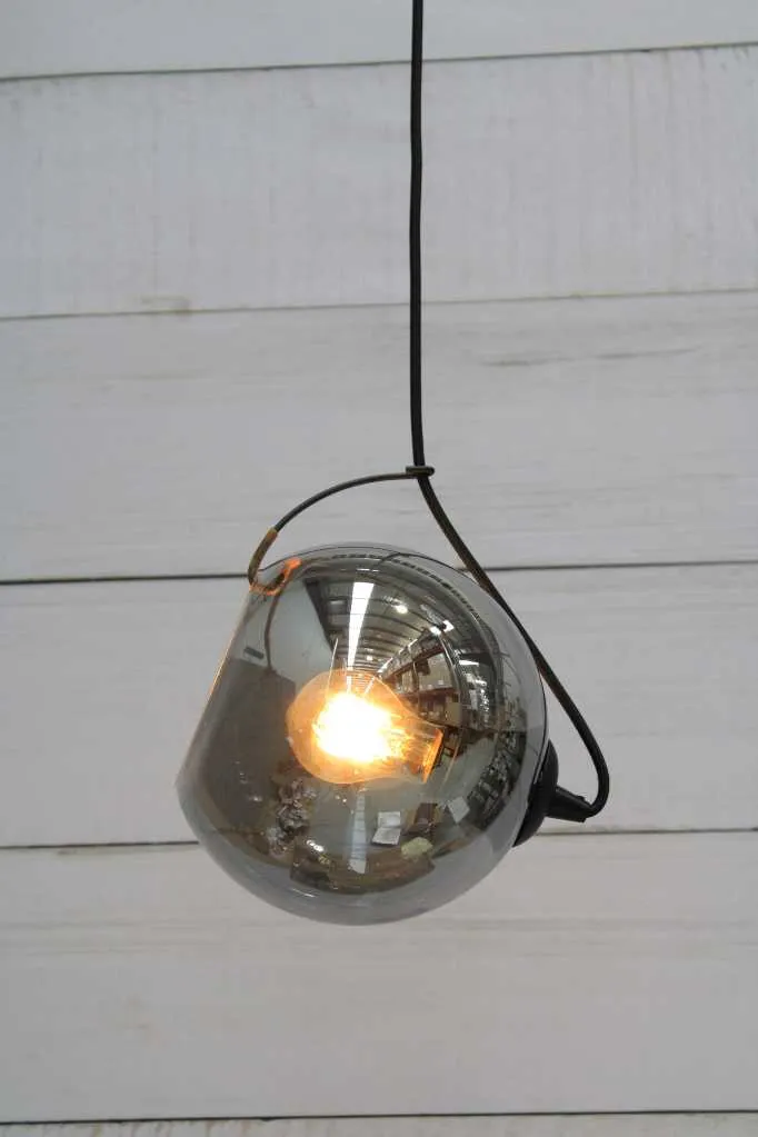 Boyds Smoke Glass Pendant Light