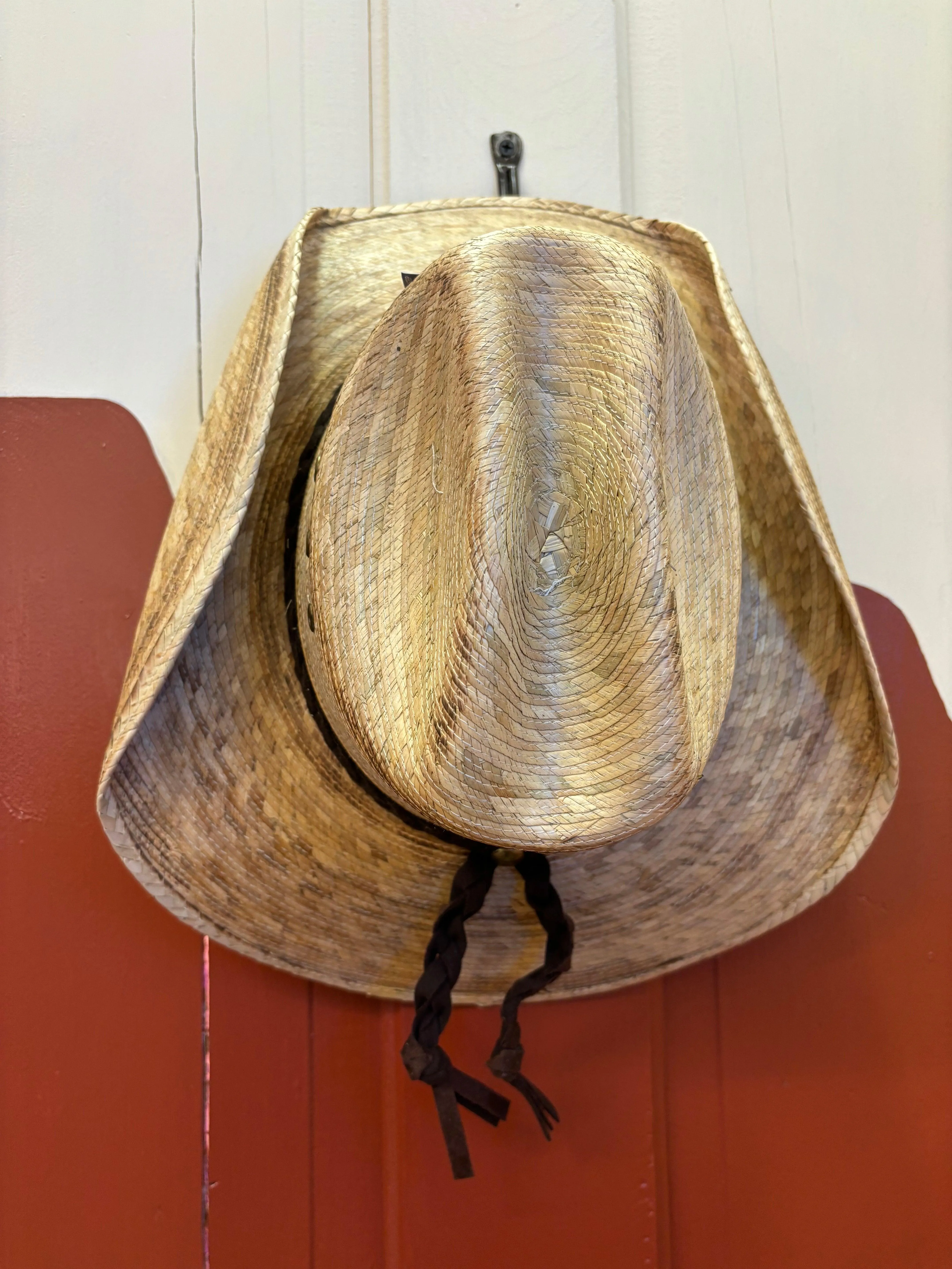 Bullhide Youth Pony Express Western Palm Straw Hat 2544