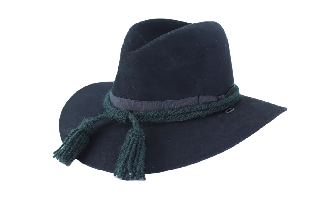 Civil War Style Hat Cord - Forest Green