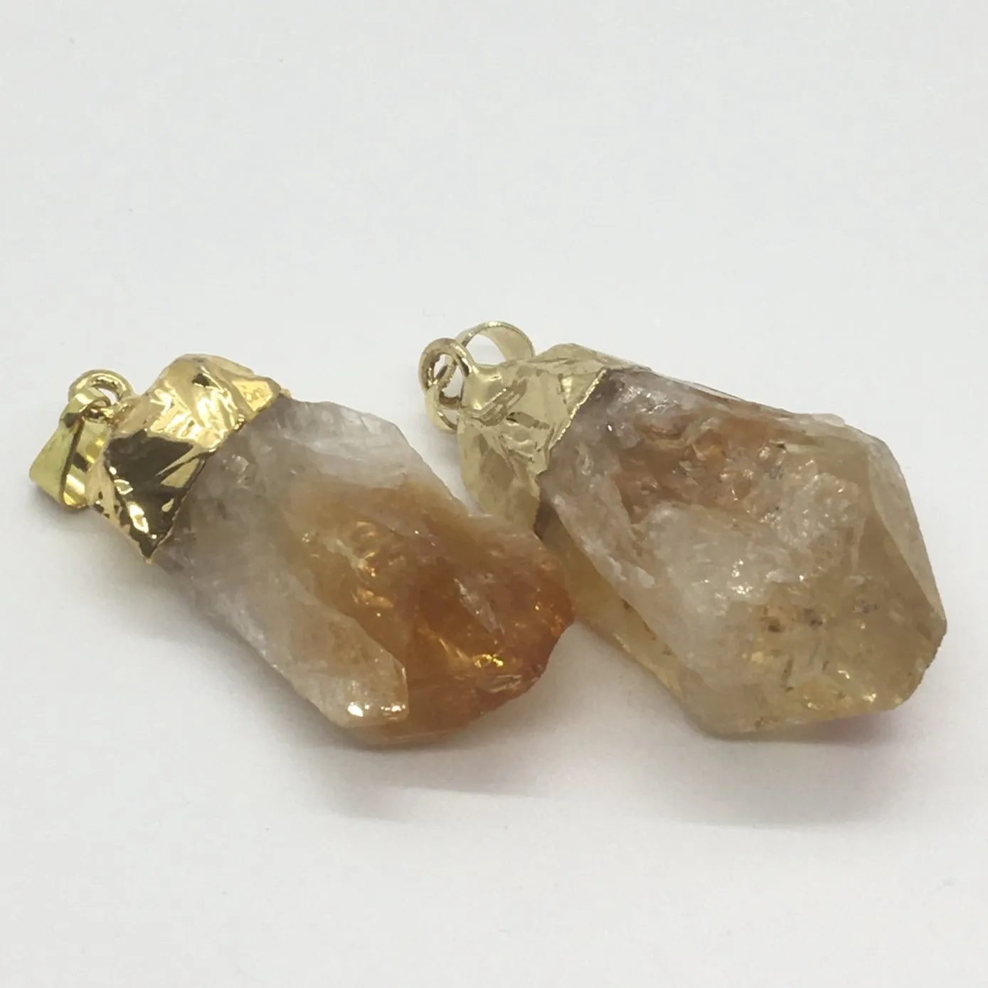 Crystal Pendant - Citrine