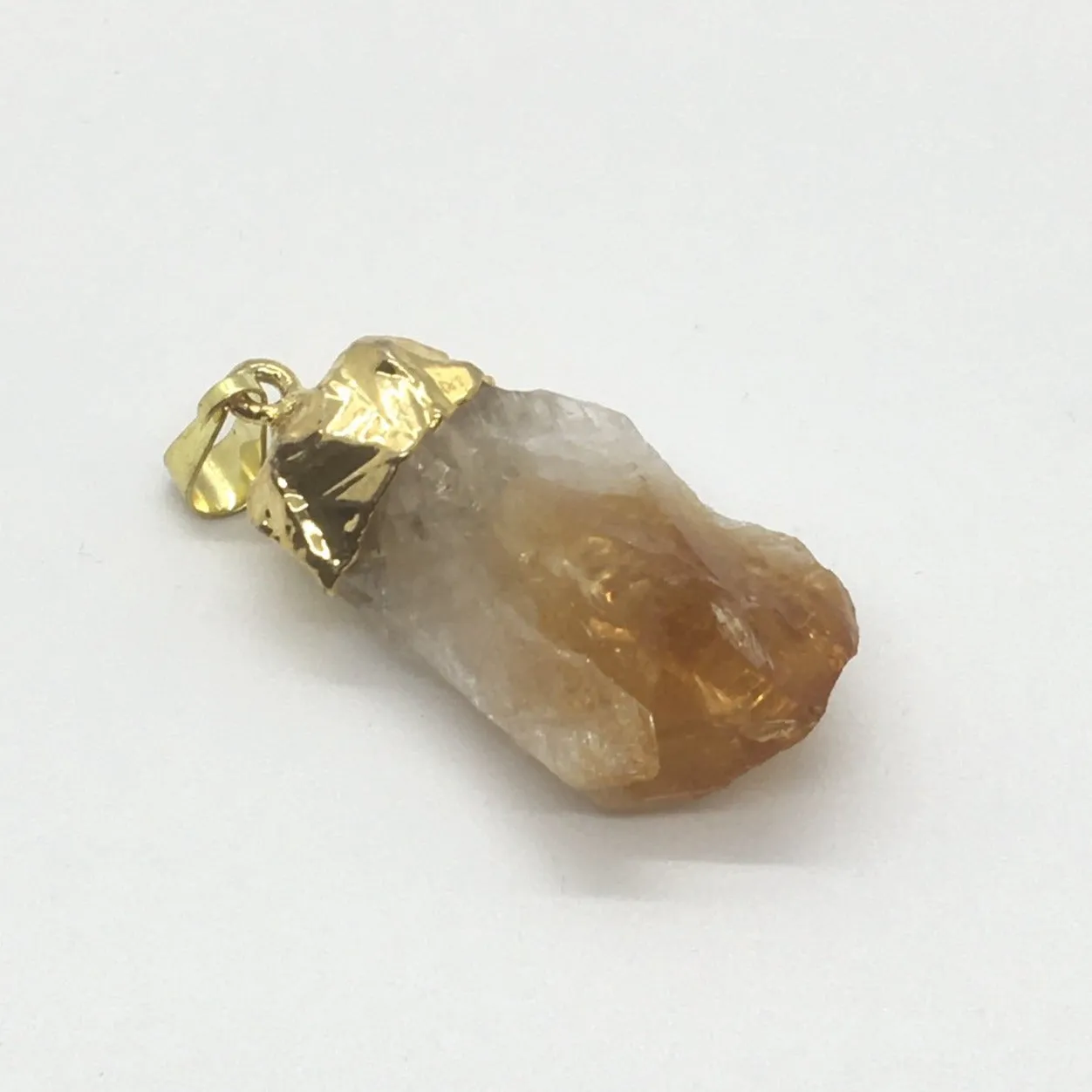 Crystal Pendant - Citrine