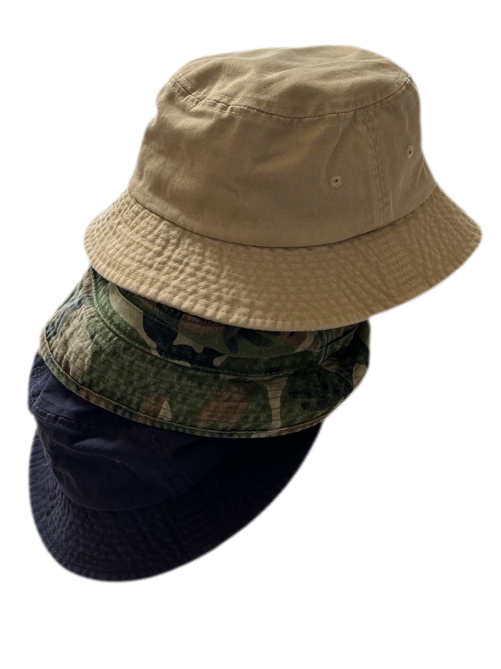 custom embroidered unisex *can be personalized canvas bucket hat *khaki , olive, camo and monogramming available