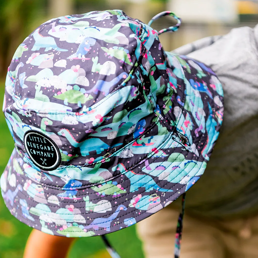 DINO PARTY REVERSIBLE BUCKET HAT - 4 Sizes