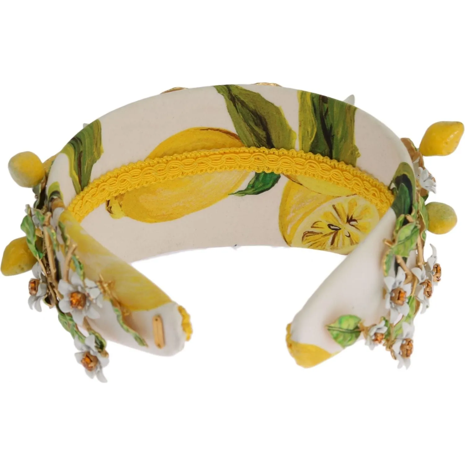 Dolce & Gabbana Sicilian Lemon Crystal Diadem Tiara