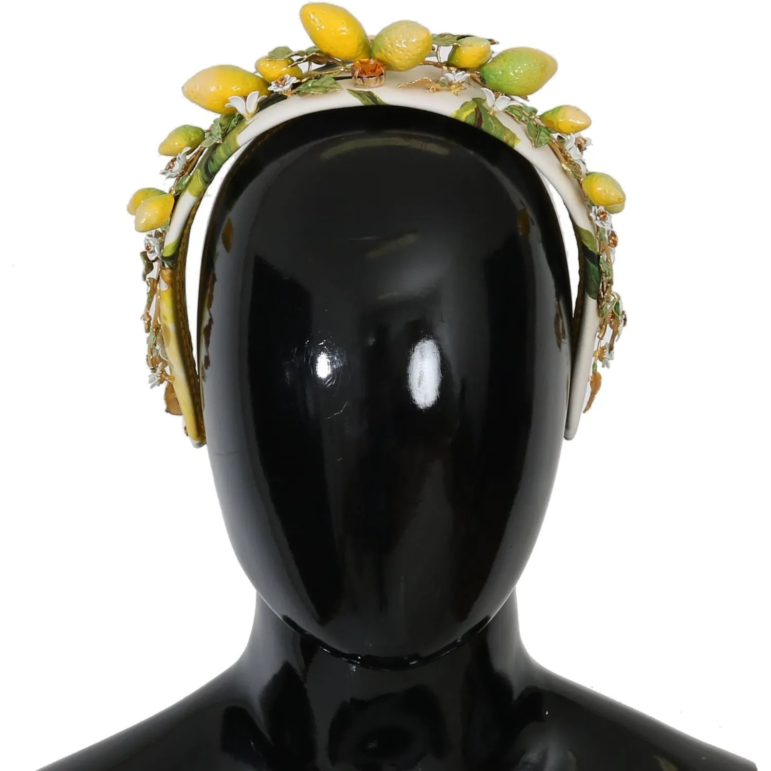 Dolce & Gabbana Sicilian Lemon Crystal Diadem Tiara