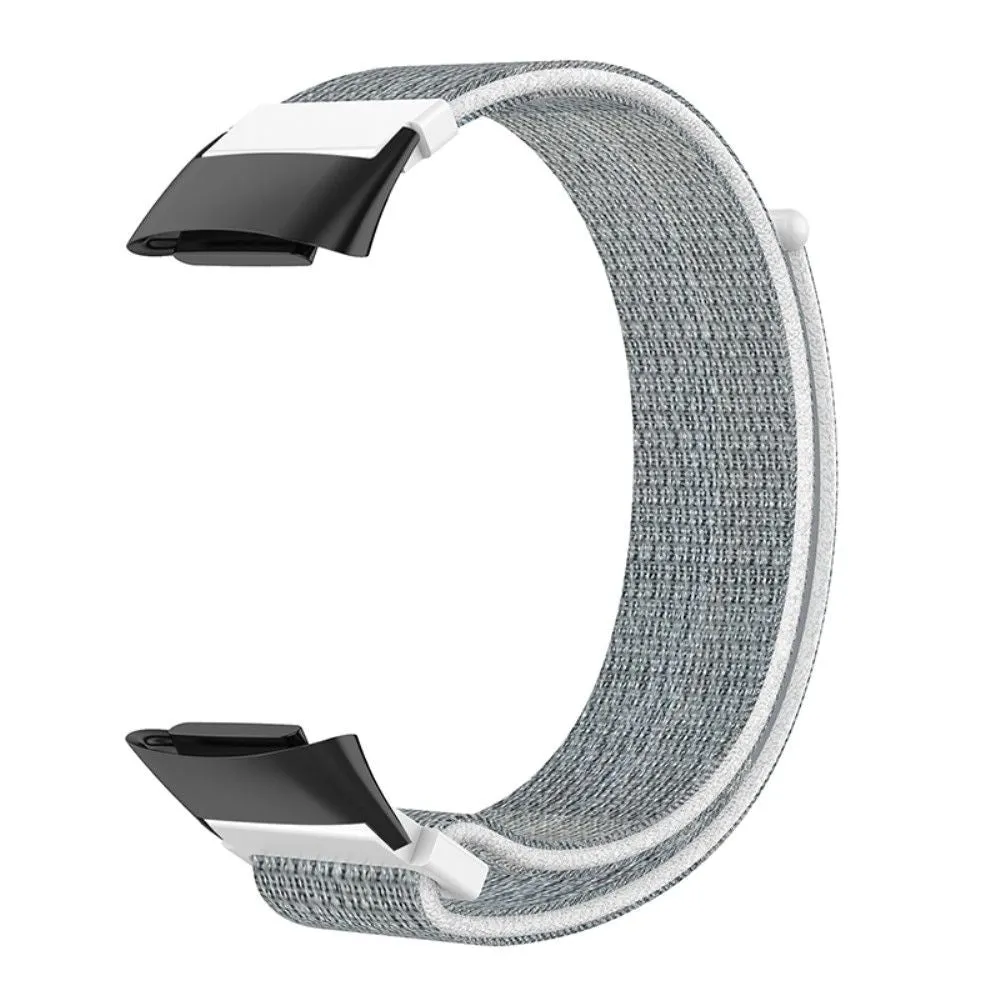 Elastic nylon watch strap Fitbit Charge 5 - White