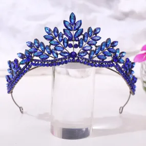 Elated Blooming Sparkly Tiara