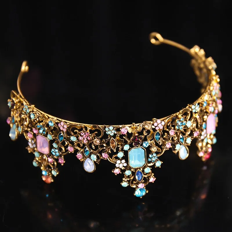 Fabulous Colorful Queenly Tiara