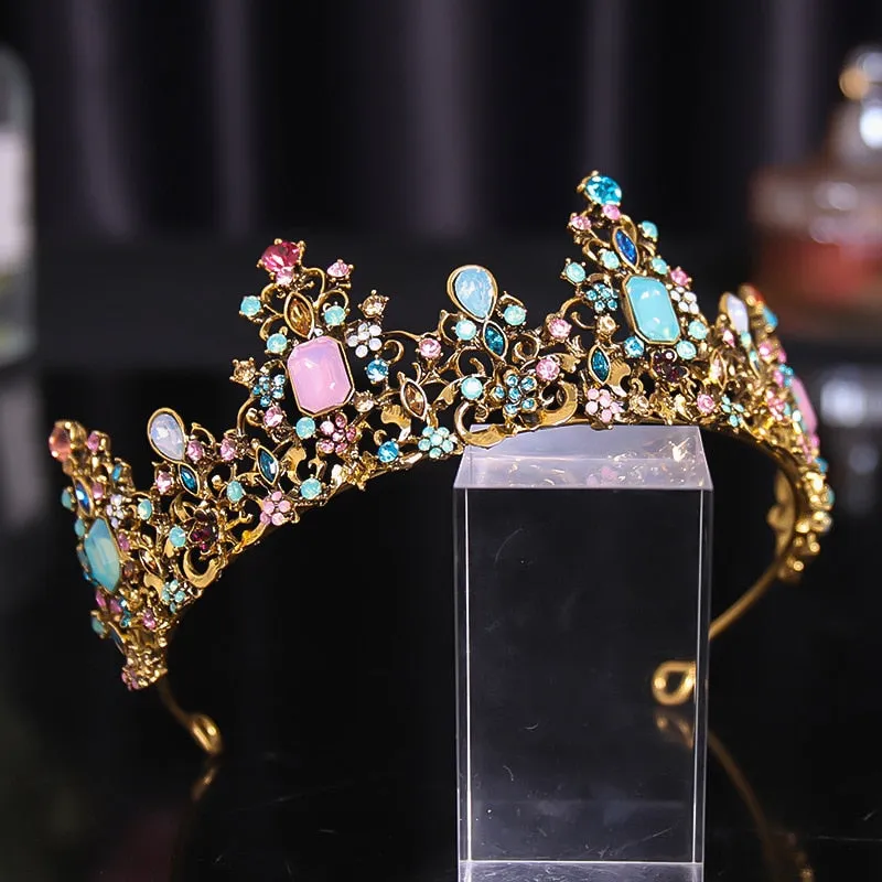 Fabulous Colorful Queenly Tiara