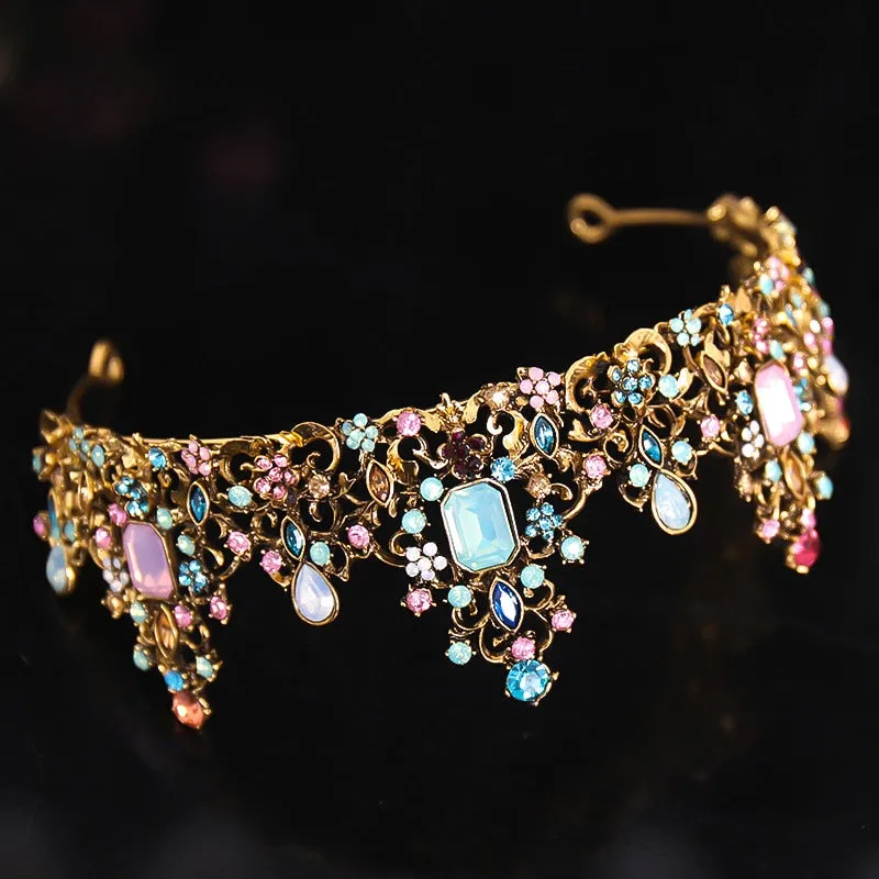 Fabulous Colorful Queenly Tiara