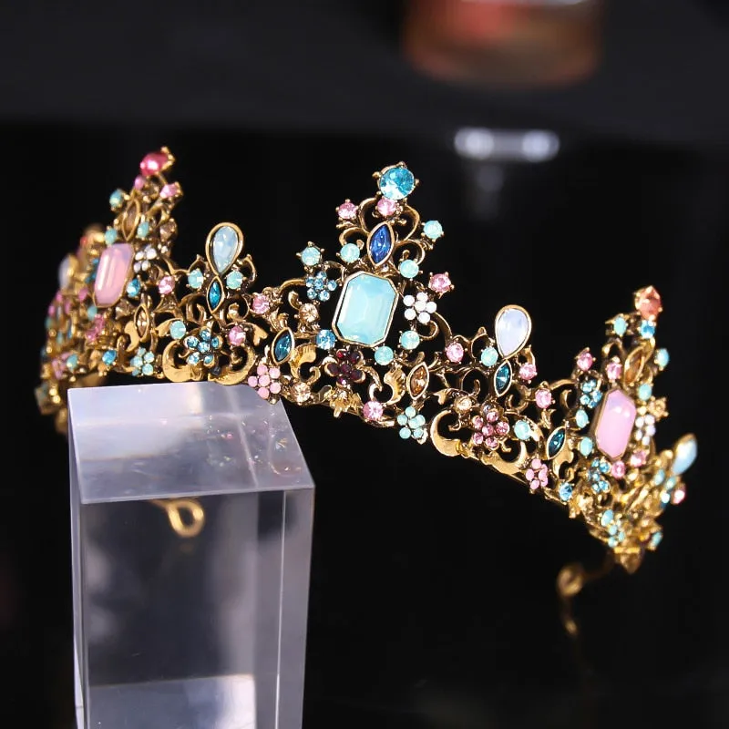 Fabulous Colorful Queenly Tiara