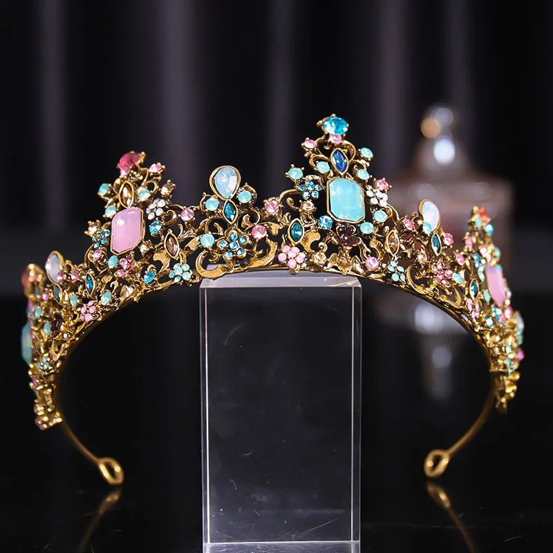 Fabulous Colorful Queenly Tiara