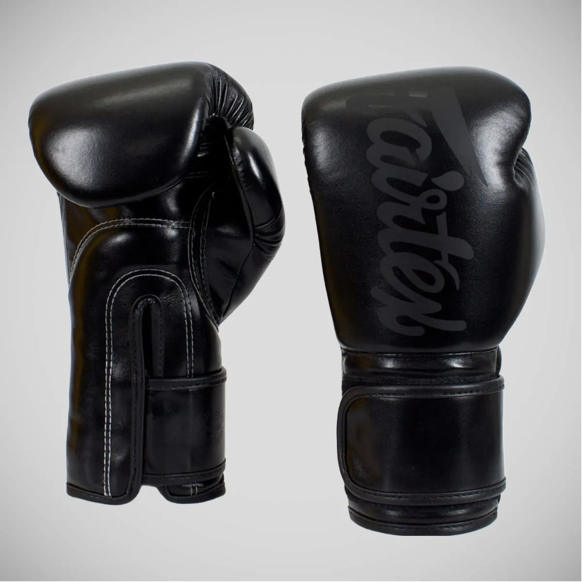 Fairtex BGV14 Microfiber Boxing Gloves Black