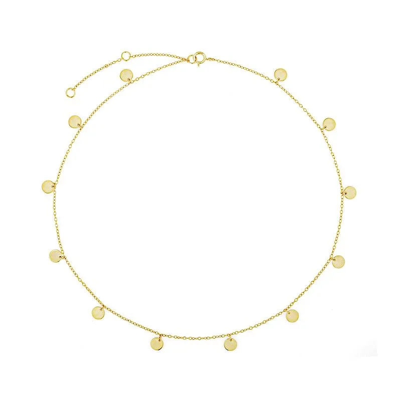 Gold Plated Dainty Necklace