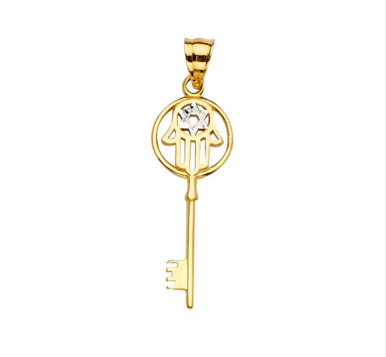 Hamsa Key - Hamsa Pendant - Model 2235