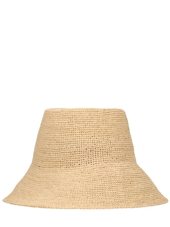 Janessa Leone   Felix straw bucket hat 