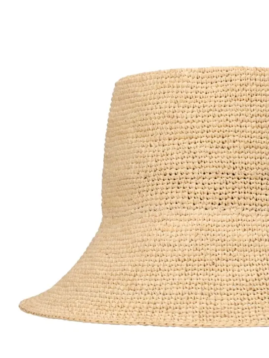 Janessa Leone   Felix straw bucket hat 