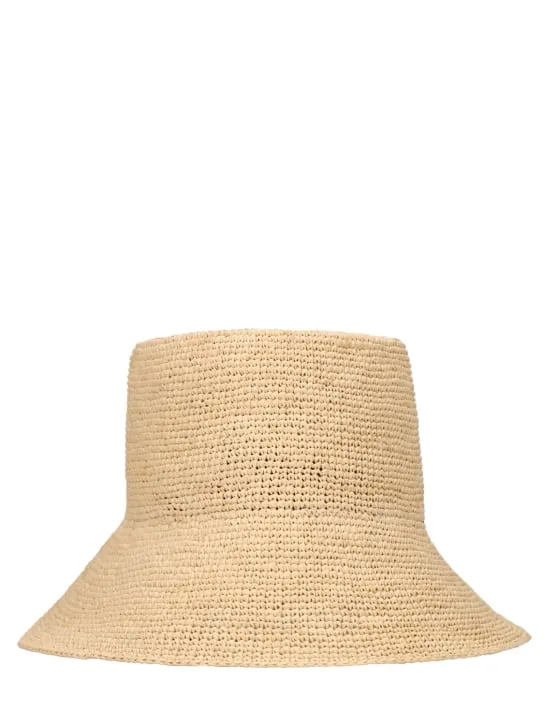 Janessa Leone   Felix straw bucket hat 