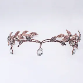 Just Pixie Waterdrop Tiara in Bronze