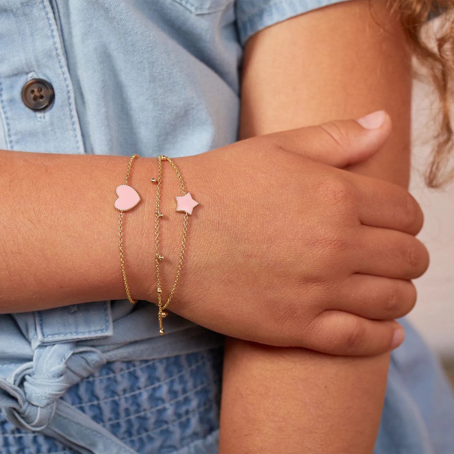 Kids Star Enamel Bracelet