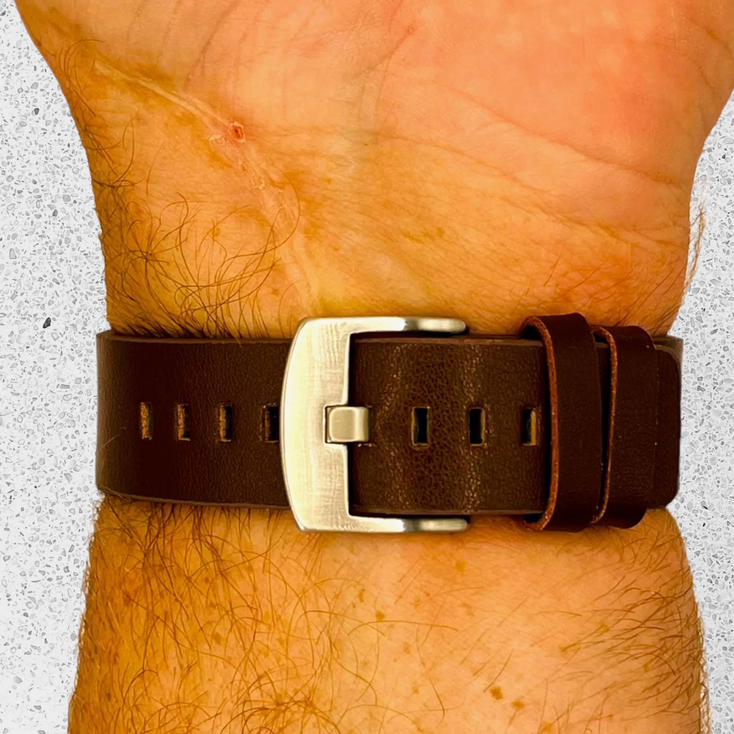 Leather Straps Compatible with the Fossil 18mm Range