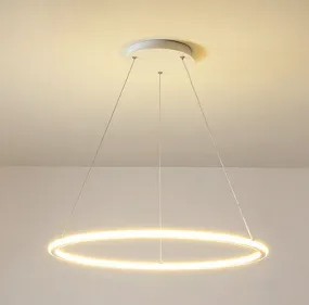 LED Minimalism Circle Pendant Light