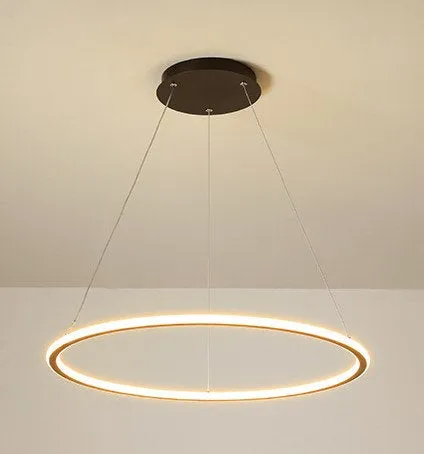 LED Minimalism Circle Pendant Light