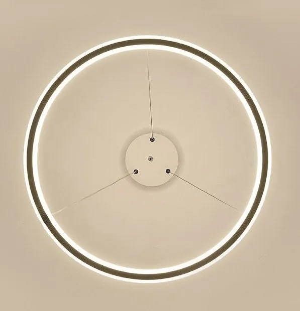 LED Minimalism Circle Pendant Light