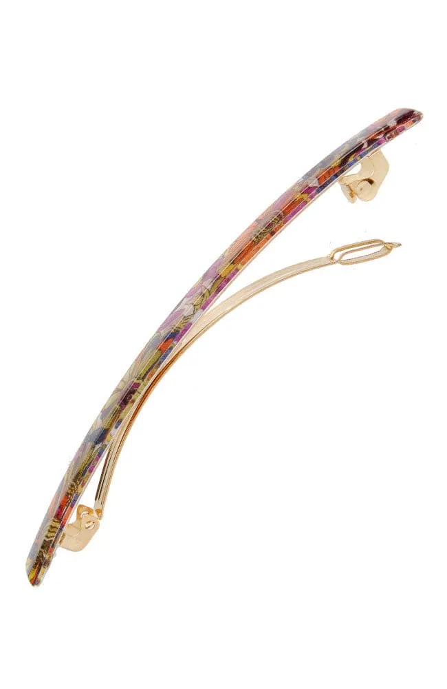 Long and Skinny Barrette - Splash Garden