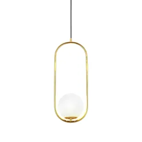 Mila Brass Pendant Light