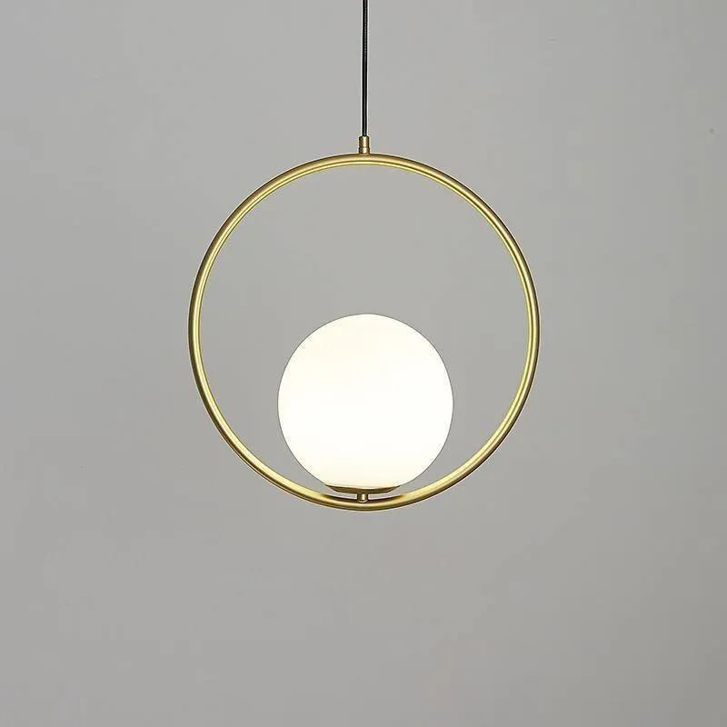 Mila Brass Pendant Light