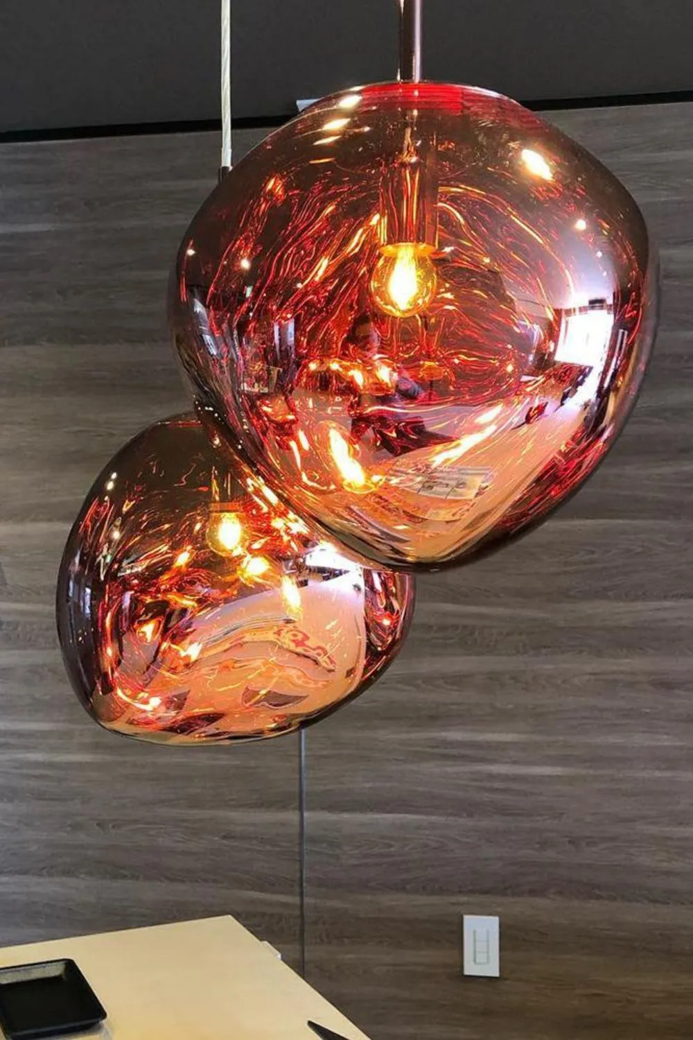 Multi Lava Round Pendant Lamp