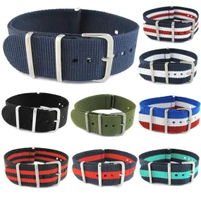 Nato Nylon Watch Straps Compatible with the MVMT Chrono 40mm, Element & Powerlane