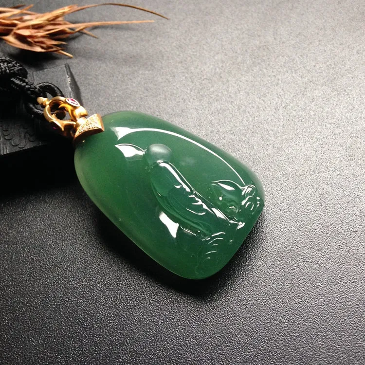 Natural Jade Pendant Jadeite Pendant PT279