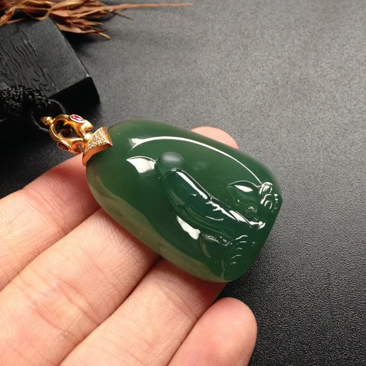 Natural Jade Pendant Jadeite Pendant PT279