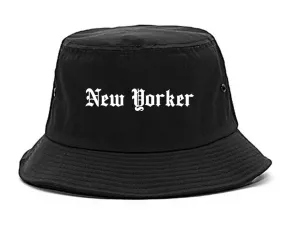 New Yorker Old English Mens Bucket Hat