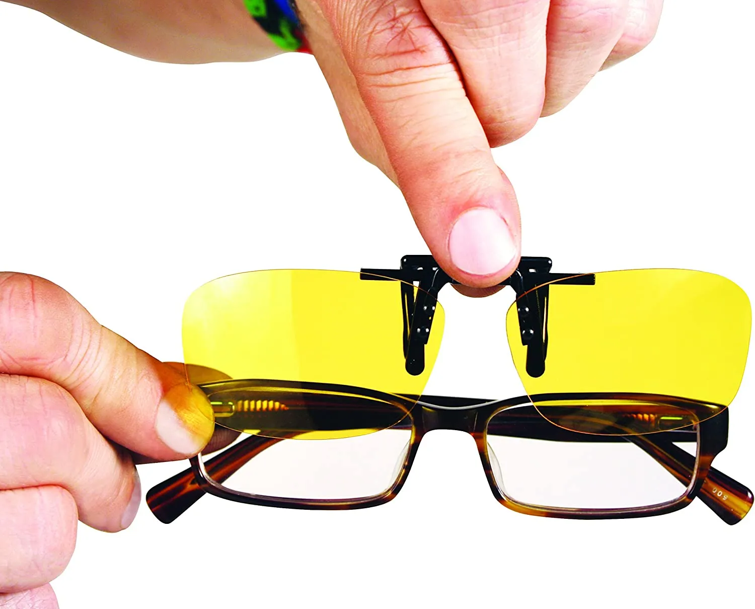 NightView Clip Ons Glasses -  Unisex - One Size