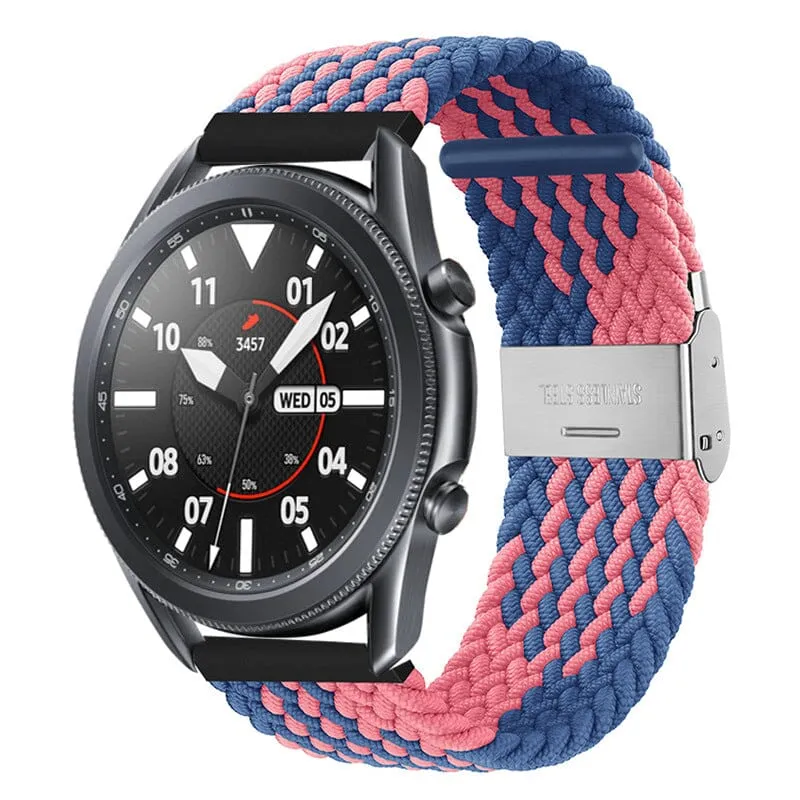 Nylon Braided Loop Watch Straps Compatible with the MVMT Chrono 40mm, Element & Powerlane