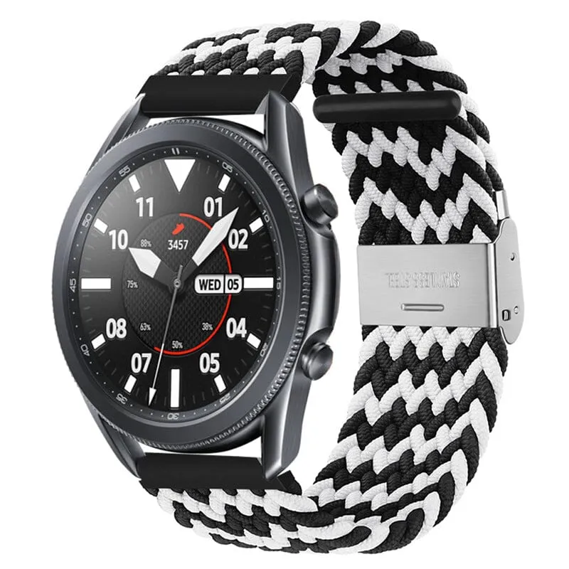 Nylon Braided Loop Watch Straps Compatible with the MVMT Chrono 40mm, Element & Powerlane