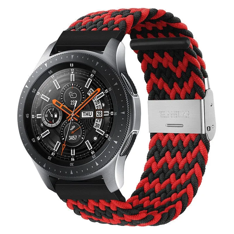 Nylon Braided Loop Watch Straps Compatible with the MVMT Chrono 40mm, Element & Powerlane