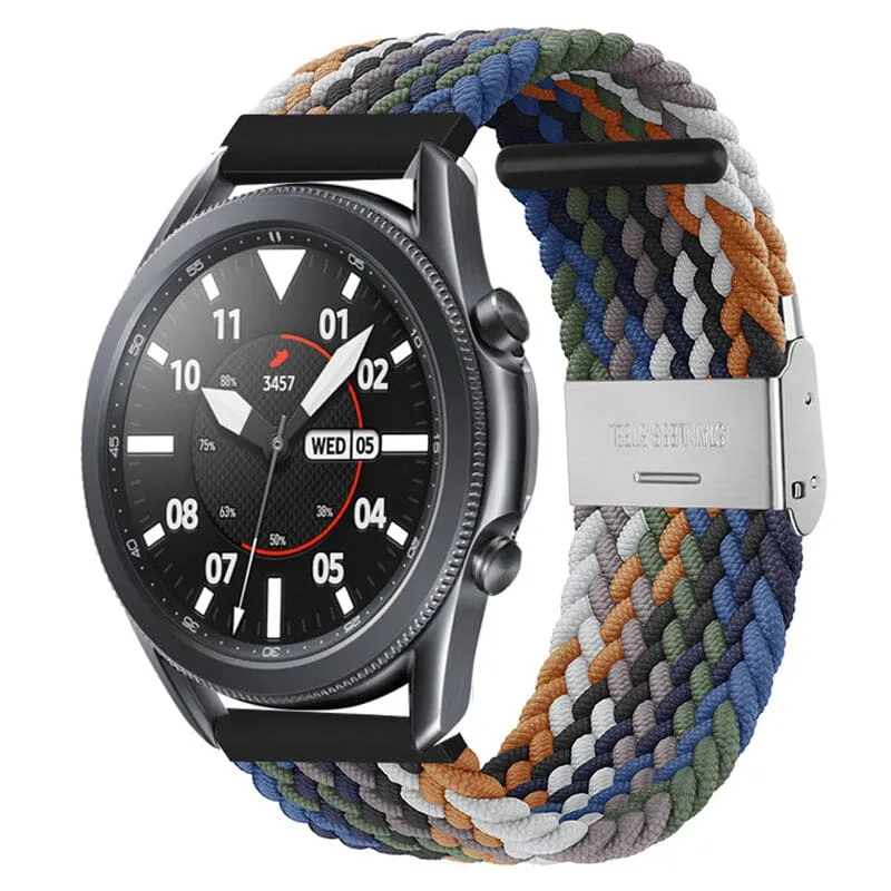 Nylon Braided Loop Watch Straps Compatible with the MVMT Chrono 40mm, Element & Powerlane