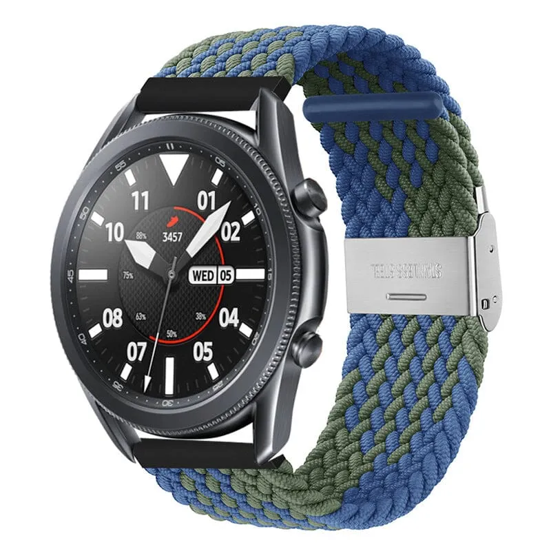 Nylon Braided Loop Watch Straps Compatible with the MVMT Chrono 40mm, Element & Powerlane