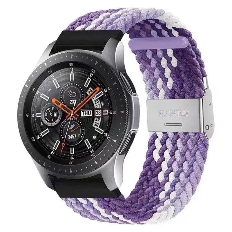 Nylon Braided Loop Watch Straps Compatible with the MVMT Chrono 40mm, Element & Powerlane