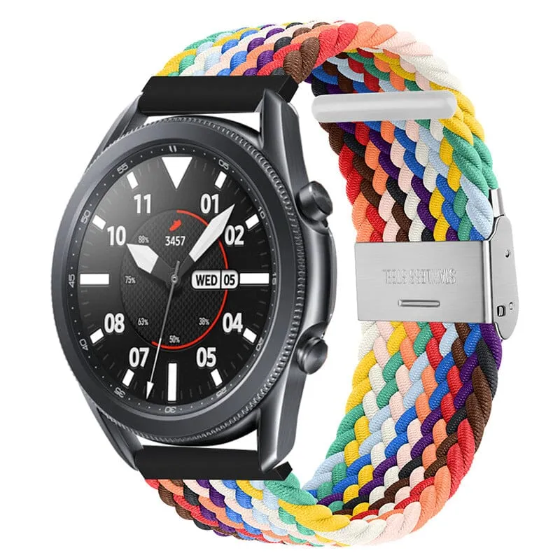 Nylon Braided Loop Watch Straps Compatible with the MVMT Chrono 40mm, Element & Powerlane